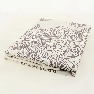 Комплект постельного белья евро Mona Liza Loren наволочка 70х70см простыня-215х240см пододеяльник-200х220см евробязь 130гр/м2 хлопок 000000000001208609