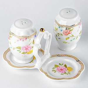 Набор для специй 2шт BALSFORD Теодора (солонка/перечница) подарочная упаковка фарфор 000000000001203981