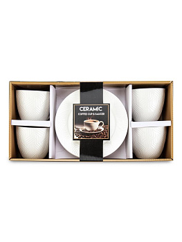 Набор чайный 8 предметов 250мл/16см Геометрия керамика 000000000001228294