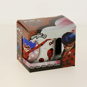 Кружка керамическая в подарочной упаковке 220мл Леди Баг и Супер Кот Stor 275389/11723 000000000001193169