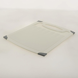 Доска разделочная 36,2*27,9*0,6см пластик сливочный крем Virtuoso GR1508СЛ 000000000001197172