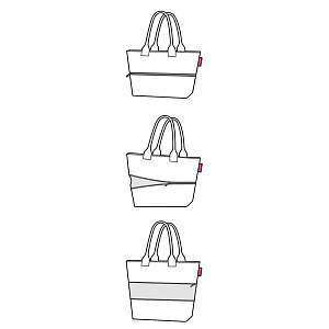 Сумка Shopper E1 baroque taupe Reisenthel 000000000001123251