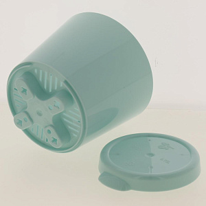 Горшок для цветов Easy Grow D 120 с прикорневым поливом 0,75 л небесный ING47012НБ 000000000001191658