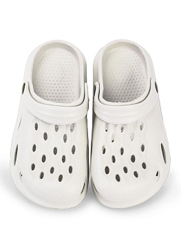 Сабо женские классика 37 белый ЭВА 000000000001226687