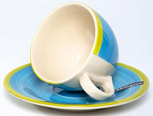 Пара чайная 220мл/блюдце ELRINGTON АЭРОГРАФ Лето керамика 000000000001211188