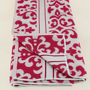 Полотенце махровое Privilea,75*150,100% хл,арт.15С22 Венеция,розовый. Произ-во  Беларусь 000000000001184483