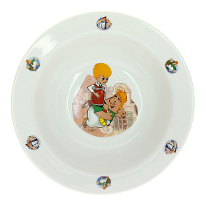 Набор посуды Малыш и Карлсон Союзмультфильм, фарфор, 3 предмета 000000000001123092