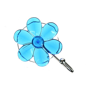 Крючок на присоске Цветок Мультидом, пластик, сталь 000000000001126869