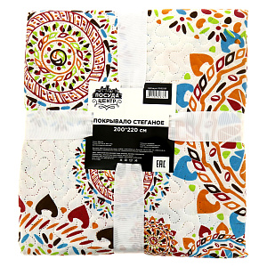 Покрывало стег.ПЭ 200*220узорPC02137 000000000001174837