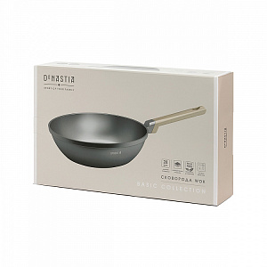 Сковорода Вок 28см DE'NASTIA бежевый алюминий 000000000001223617