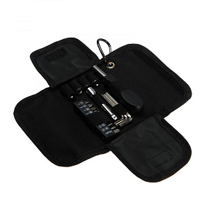 Набор инструментов 19 предметов TUNDRA подарочный чехол с карабином металл 000000000001211080