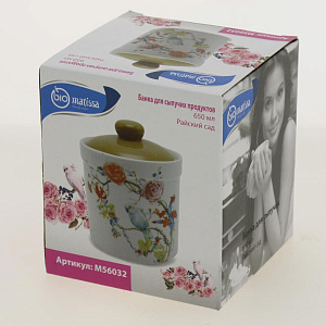 Банка для сыпучих продуктов 650мл Райский сад Доломит M56032 000000000001193762