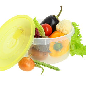 Конт-р  для СВЧ Смайл круглый 1,6л 4352200 000000000001017003