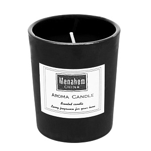 Свеча 5х6,5см классическая в стакане 000000000001209185