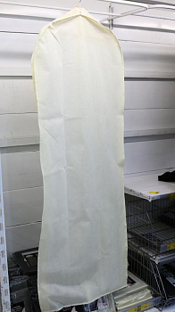 Чехол для одежды 160х60х10см ПОСУДА ЦЕНТР темно бежевый полиэстер 000000000001187230