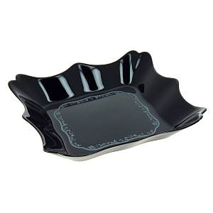 Столовый набор Authentic Silver Black Luminarc, 19 предметов 000000000001096154