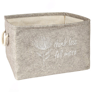 Коробка с ручками 32х23х23см ALAS EV TEKSTIL полиэстер 000000000001212072