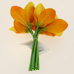 Цветок искусственный "Орхидея" 7 бутонов 25см R010774 000000000001196708