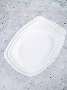 SMART CUISINE Набор форм для запекания 3шт CARINE опал Q0214 000000000001202923