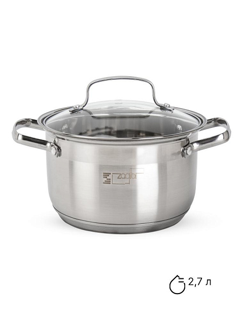 Набор посуды для приготовления 12 предметов толщина стали 0,5мм нержавеющая сталь 000000000001228071