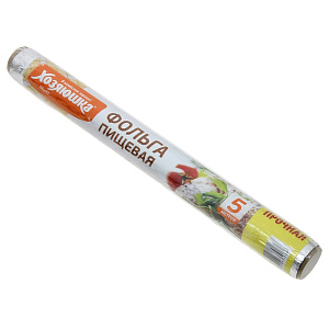 Пищевая фольга Суперпрочная Хозяюшка Мила, 5 м 000000000001143175