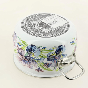 Кастрюля 3л VITROSS Iris глубокая сферическая форма эмалированная сталь 000000000001206237