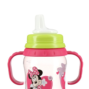 Бутылочка с соской от 6 месяцев Микки и Минни  Lubby&Disney baby, 250мл 000000000001135534
