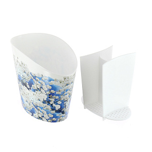 Сушилка для столовых приборов Голубые цветы Деко Idea 000000000001129650