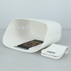 Контейнер для хранения подвесной размер-M 20х19х12,5см DE'NASTIA белый полипропилен 000000000001211577