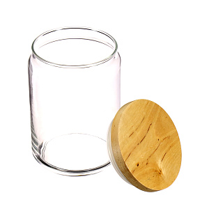 БОКС МАНИЯ Банка 1л LUMINARC Box Mania деревянная крышка 48800 000000000001058298