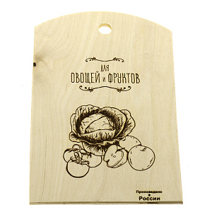 Доска разделочная Ассорти, размером 30х19.5 см 000000000001185542