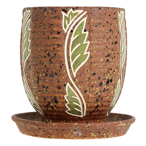 Цветочный горшок, 13х15 см, 1.4л 000000000001128216