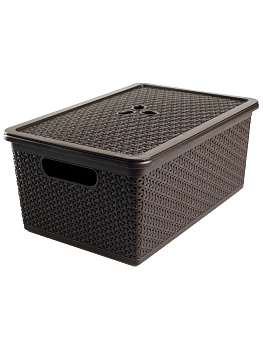 Корзина универс Nature 20л с крыш BQ4066 000000000001174956