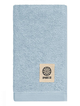 Полотенце 50х90см DE'NASTIA SOFT COLLECTION голубой хлопок-100% 000000000001216119