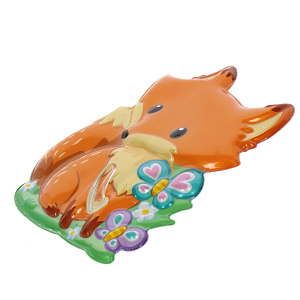 Одинарный стикер крючок Лисенок Room Decoration 000000000001127370