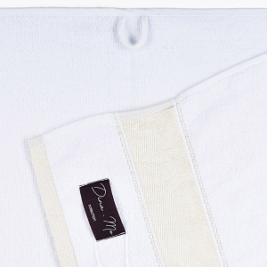 Полотенце махровое 70х130см LUCKY атласный бордюр белый снег хлопок 100% 000000000001212593