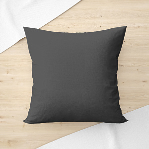 Наволочки 70х70см 2шт LUCKY графит поплин хлопок 100% 000000000001221106