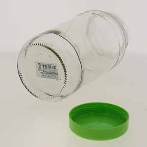 Банка для хранения 1350 мл зеленая крышка 126-13100 000000000001182817