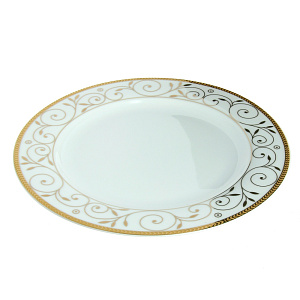 Обеденная тарелка Медея Matissa, фарфор, 23 см 000000000001082311