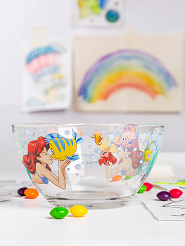 ПРИНЦЕССЫ Салатник 13см ОСЗ Гладкий стекло 10с1542 2ДЗ Принцессы 000000000001205453