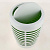 Урна с крышкой PALM зелёный пластик PRIMANOVA M-E21-01-05 000000000001201696