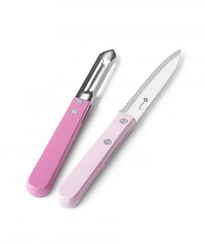 Набор ножей APOLLO Provance(нож для чистки овощей/фруктов,нож универсальный 9,3см).Материалы: нержавеющая сталь 2Cr13, дерево. PRV-0 000000000001194468