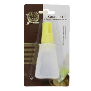 Кисточка с емкостью-дозатором 11,5х5см MARMITON в ассортименте силикон 000000000001206964