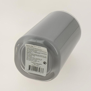 Стакан для зубных щёток DE'NASTIA трапеция серый пластик 000000000001200429