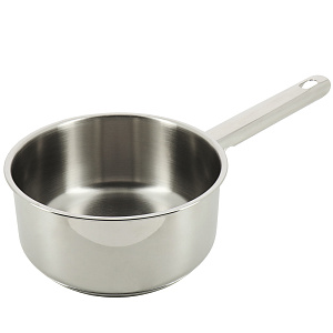 Ковш 1,4л Ария стеклянная крышка нержавеющая сталь 167589 000000000001140118