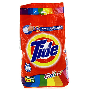 Стиральный порошок Автомат Color Tide P&G, 3кг 000000000001022546