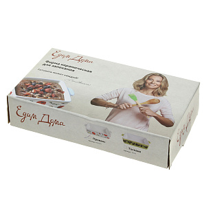 Форма Прованс Едим Дома, 26х17х6 см, керамика 000000000001167528