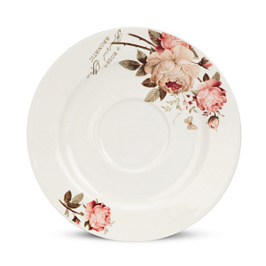 Пара чайная 250мл/блюдце Rose фарфор 000000000001220628