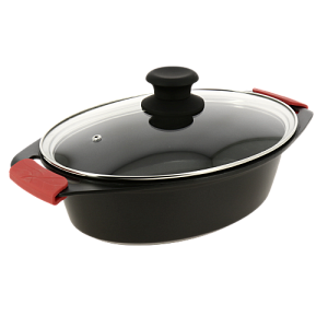 Утятница 3,8л 33,5х25см LADINA антипригарное покрытие литой алюминий 73333 000000000001200752