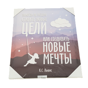 Картина на холсте 40х50см в ассортименте. Экологически чистые краски, материалы и высококачественная печать делают изображение ярким и красочным. 000000000001205516